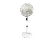 LASKO 1646 16 Oscillating Stand Fan Wht