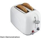 Proctor Silex 22209 White 2 Slice Cool Touch Toaster