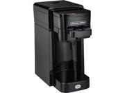 Proctor Silex 49961 Black Single Serve Coffeemaker
