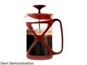 Primula PCRE 2306 DST Red Tempo 6 Cup Coffee Press Red