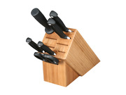 KAI 9900-7 Kershaw Soft-Touch Stainless Steel 7-Piece Knife Block Set