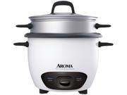 AROMA ARC-747-1NG White 7 Cups /14 Cups  Pot-Style Rice 