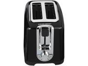 Black Decker TR1256B Black 2 Slice Toaster with Bagel Function and Removable Crumb Tray
