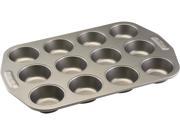 Circulon 51137 Nonstick Bakeware 12 Cup Muffin Pan Gray