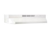 BROAN 30 White Non Ducted Range Hood 413001