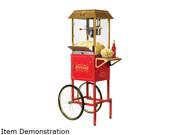 NOSTALGIA ELECTRICS CCP1000RED Old Fashioned Movie Time Popcorn Cart