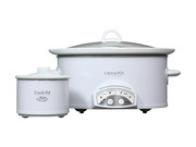 Home & Outdoor Deal - CROCK-POT SCVP-609-KLS-CP White 6 Quart Smart-Pot