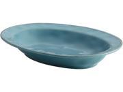 Rachael Ray 12 in. Oval Cucina Serving Bowl Agave