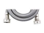 Petra BIG96WA SAVARD Braided Stainless Steel Washing Machine Connector (8-ft, A 1/2  ID)