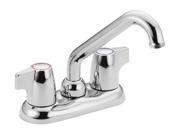 MOEN 74998 Two handle low arc laundry faucet Chrome