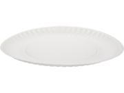 Dixie 9 Inch Uncoated Unprinted Paper Plates