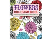 Flowers Coloring Book Arcturus Coloring Books CLR CSM