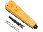 Fluke Networks 10055503 D814 Series Impact Punch Down Tool with Bix and EverSharp 66 110 Blade