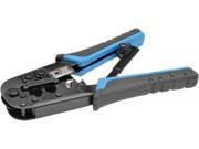 Tripp Lite RJ11/RJ12/RJ45 Crimping Tool with Cable Stripper Tripp Lite RJ11/RJ12/RJ45 Crimping Tool with Cable Stripper