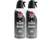 Dust Off DSXLPW Disposable Compressed Gas Duster 10 oz Cans 2 Pack