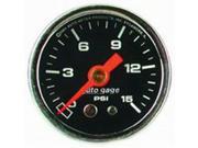 Auto Meter Autogage Fuel Pressure Gauge