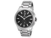 UPC 722630357537 product image for Lancaster Italy Ola0666t-Mb-Ss-Nr Men's Apollo Stainless Steel Black Dial Stainl | upcitemdb.com