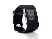 Fitbit Surge Fitness and Training GPS Superwatch Black Size Large