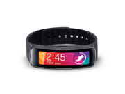 Samsung Galaxy Gear Fit Smart Watch Activity Tracker with Heart Rate Monitor Black
