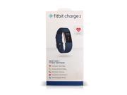 Fitbit Charge 2 Heart Rate and Fitness Wristband Large, Blue