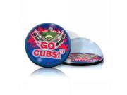 Paragon Innovations WrigleyMagGoCubs Crystal magnet with Wrigley Field image giving a magnifying effect MLB