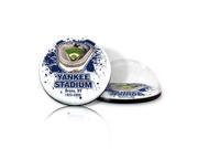 Paragon Innovations YankeeMAGSTADIUM Crystal magnet with New Yankee stadium image giving a magnifying effect MLB