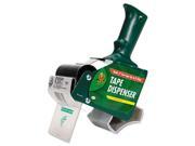 Extra Wide Packaging Tape Dispenser 3 Core Green