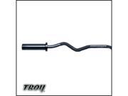 Troy Barbell TOZ 60B Deluxe 5 Foot Olympic Curl Bar Black