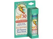 Badger 359135 Spf30 Unscented Face Stick