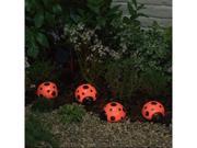 Ladybug Solar Light Set Set of 4