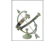 Rome Industries 1336 Brass Armillary Sundial