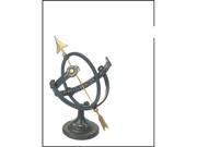 Rome Industries 1339 Cast Iron Armillary Sundial