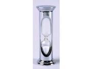 G.W. Schleidt STM1031 C 3 Minute Chrome Mini Sand Timer 3.75 in.