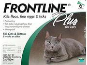 Merial FRONTLINEPLUS6-GREEN Frontline Plus 6 Pack Cats All 