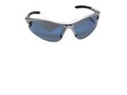 DB2 Safety Glasses with Ice Blue Lens and Silver Frames in Polybag