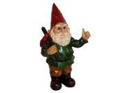 Michael Carr Designs MCD80042 Michael Carr Hitchhiker Gnome Resin Statue