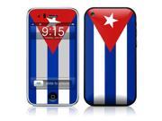 DecalGirl AIP3-FLAG-CUBA iPhone 3G Skin - Cuban Flag