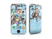 DecalGirl AIP4-MONKB iPhone 4 Skin - Monkey Buttons