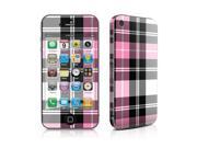 DecalGirl AIP4-PLAID-PNK iPhone 4 Skin - Pink Plaid