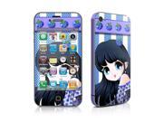 DecalGirl AIP4-BLUGIRL iPhone 4 Skin - Blueberry Girl