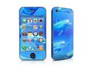 DecalGirl AIP4-SDOLPHINS iPhone 4 Skin - Swimming Dolphins