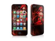 DecalGirl AIP4-GHOST-RED iPhone 4 Skin - Ghost Red