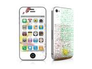 DecalGirl AIP4-FEATHEREDPEN iPhone 4 Skin - Feathered Pen