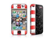 DecalGirl AIP4-CURBRID iPhone 4 Skin - Curbing Riders