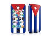 DecalGirl AIP4-FLAG-CUBA iPhone 4 Skin - Cuban Flag