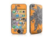 DecalGirl AIP4-ORNFLWR iPhone 4 Skin - Orange Flowers