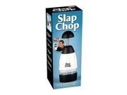 Slap Chop OnTV. As Seen On TV item. Fastest and easiest chopper on the market. Butterfly open Slap Chop is easy to clean and dishwasher safe. Dice, chop and mince in seconds. Chop up vegetables, nuts and fruits quickly and easily.