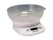 Taylor Precision Products Digital Kitchen Scale With Bowl