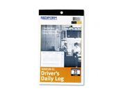 Rediform S5031NCL Driver s Daily Log 5 3 8 x 8 3 4 Carbonless Duplicate 31 Sets Book