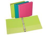 Samsill 185 Value Insertable Fashion I View Binder 1 Binder Capacity 8.50 Width x 11 Length 2 Pockets Assorted 1 Each